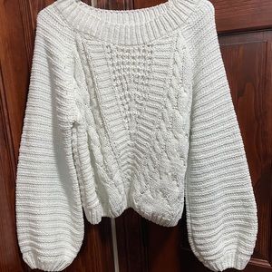 Wide Arm Sweater
